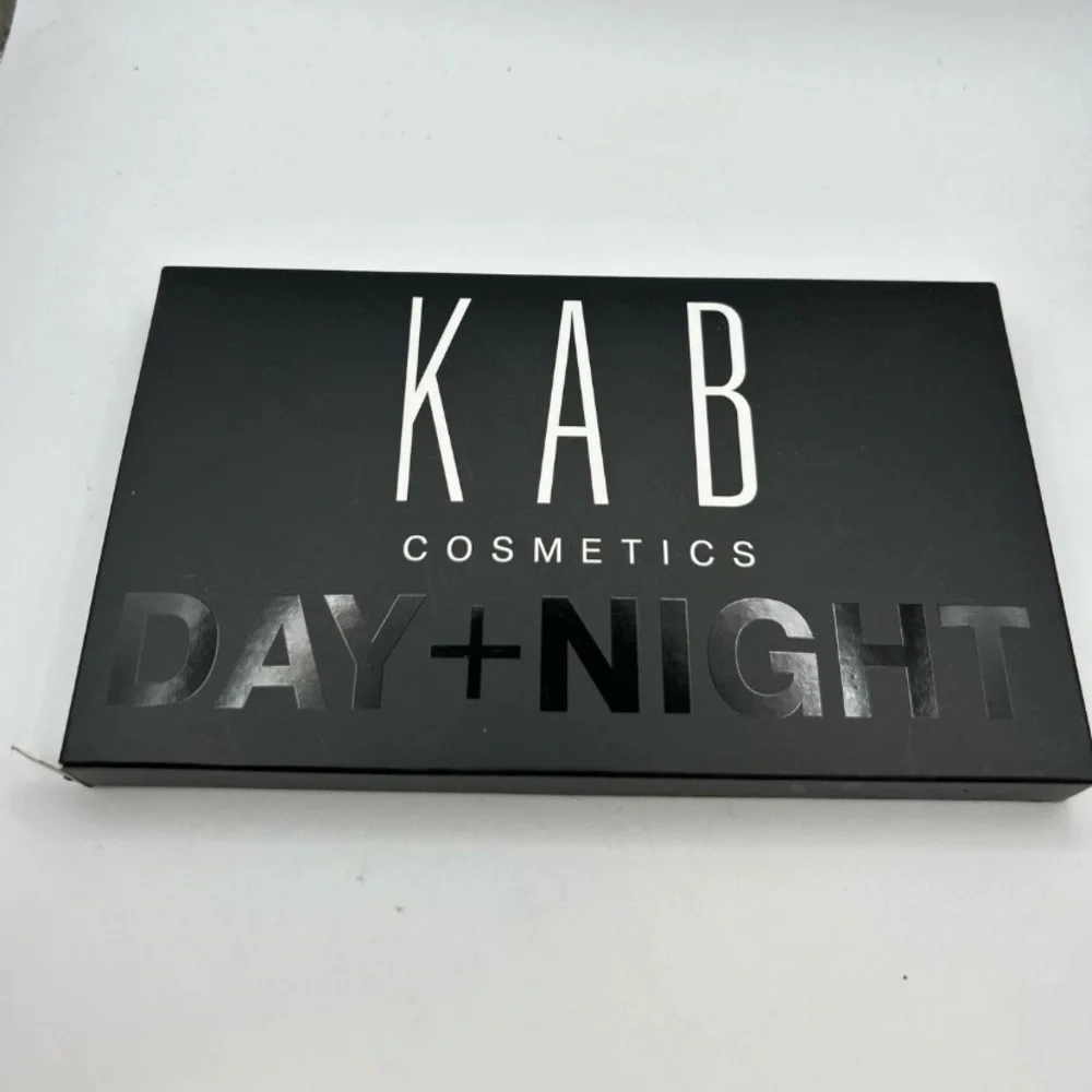 KAB‎ Cosmetics Day and Night Eyeshadow Palette and Eye Brush Set MSRP $82